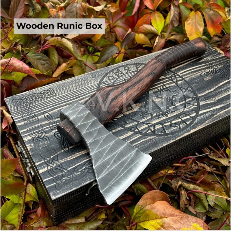 vkngjewelry hache Hand forged hatchet “Vill Gustus"