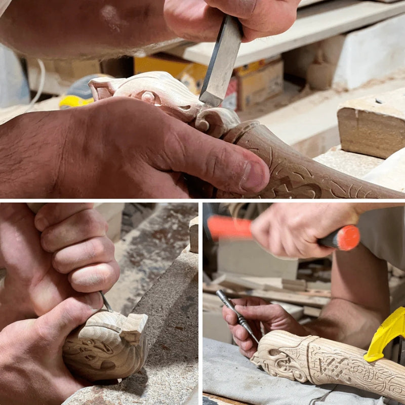 vkngjewelry hache Hand-forged Leviathan Axe With Leather Wrap