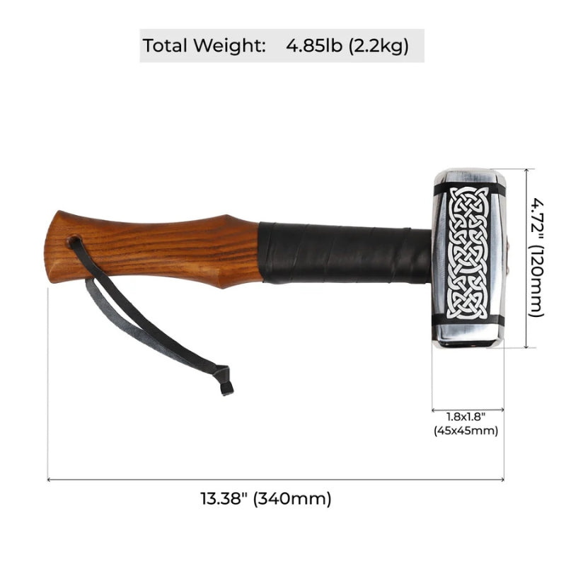 vkngjewelry marteau Hand-forged  Slavic Svarog Nordic Hammer