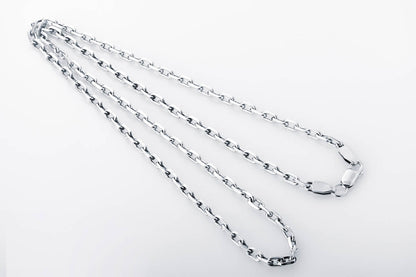 vkngjewelry Chain Handcrafted 925 silver solid men's Anchor Chain with masive chain links