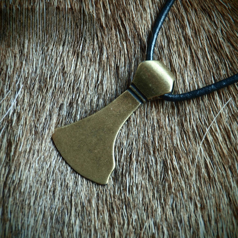 vkngjewelry Pendant Handcrafted Bearded Axe Pendant