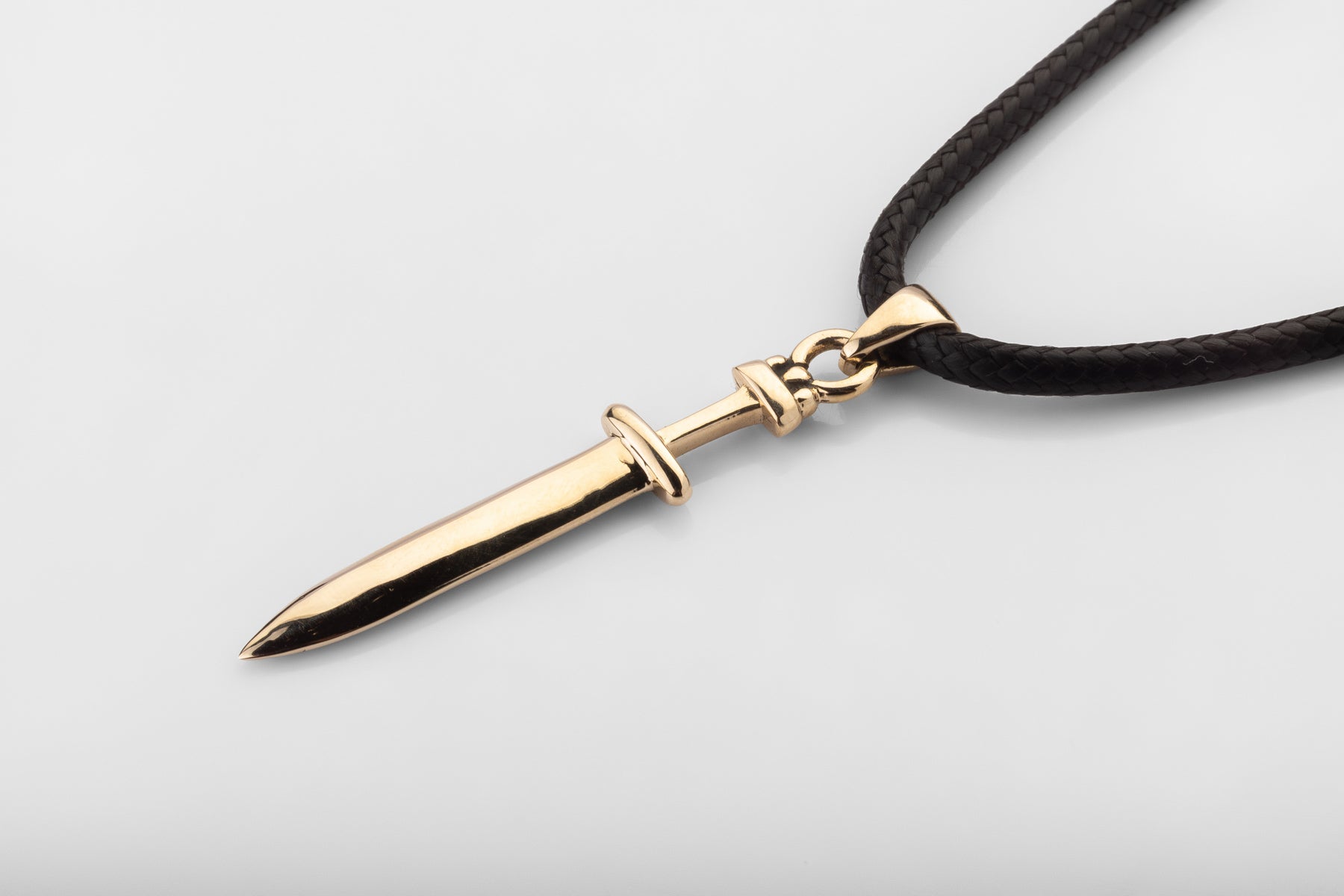 vkngjewelry Pendant Handcrafted Brass Ulfberht Sword Pendant Necklace