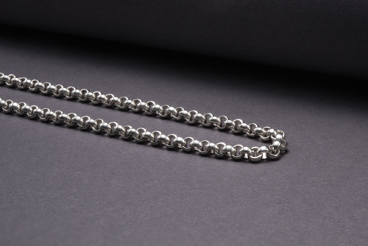 vkngjewelry Chain Handcrafted Chain Rolo 925 Silver