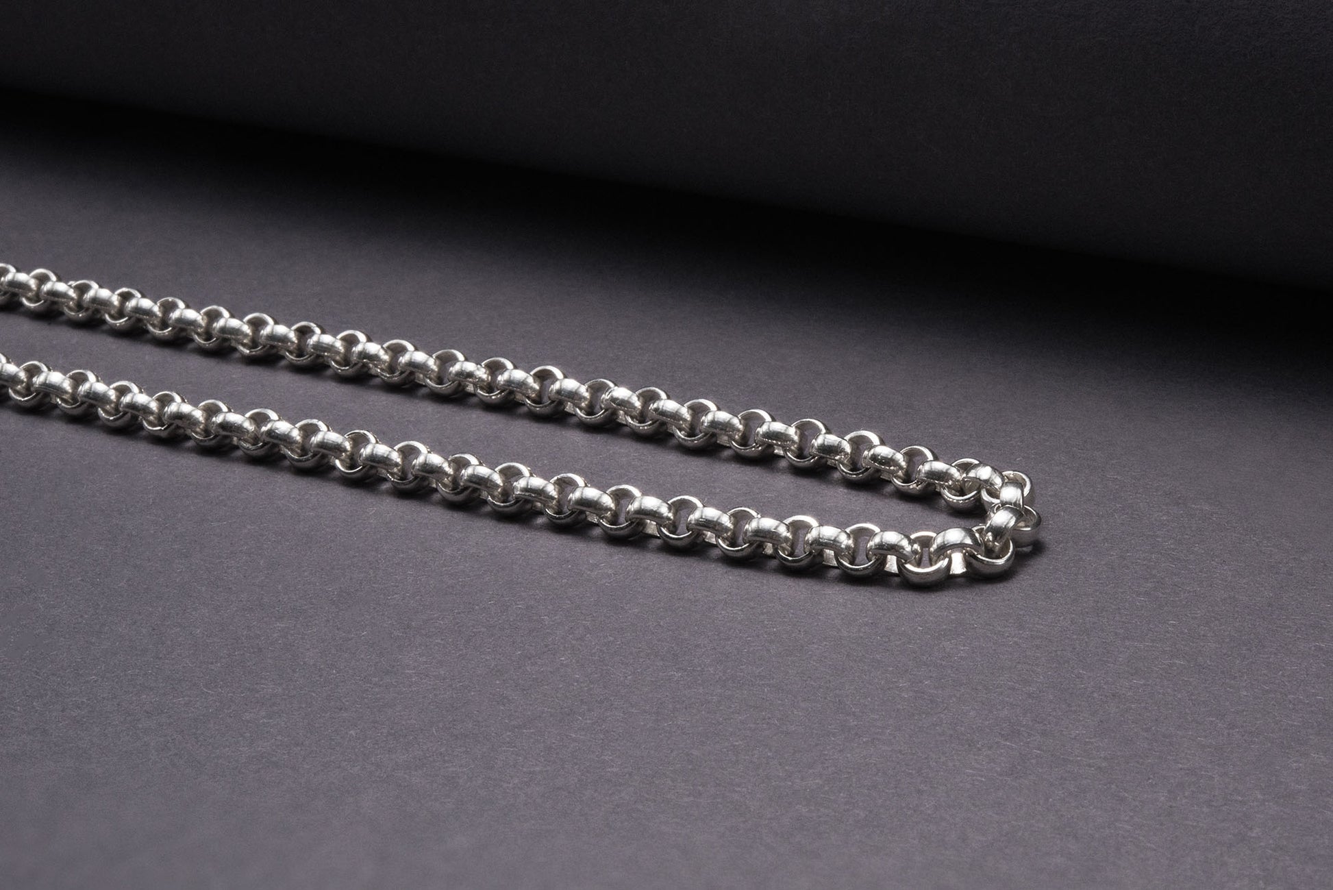 vkngjewelry Chain Handcrafted Chain Rolo 925 Silver