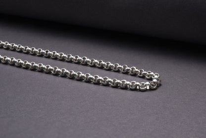 vkngjewelry Chain Handcrafted Chain Rolo 925 Silver