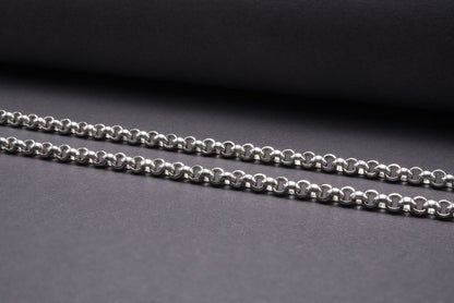 vkngjewelry Chain Handcrafted Chain Rolo 925 Silver