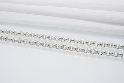 vkngjewelry Chain Handcrafted Chain Rolo 925 Silver
