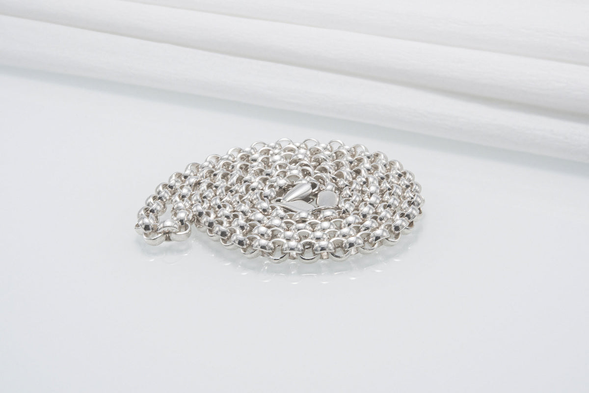 vkngjewelry Chain Handcrafted Chain Rolo 925 Silver