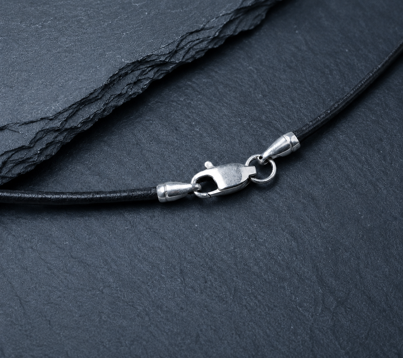 vkngjewelry Chain Handcrafted Genuine leather Cord 2mm