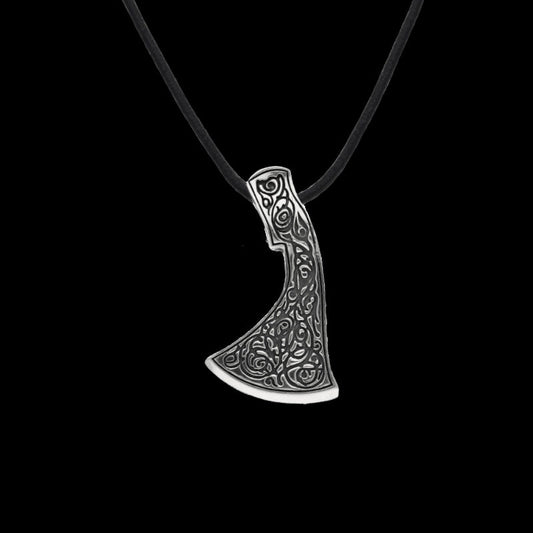 vkngjewelry Pendant Perun's Axe Beautiful Ornament Sterling Silver Pendant