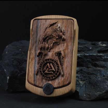 vkngjewelry Watches Handmade Ragnar Viking Wooden Watch