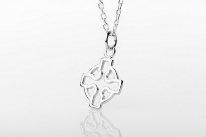 vkngjewelry Pendant Handmade Silver Celtic Cross Pendant