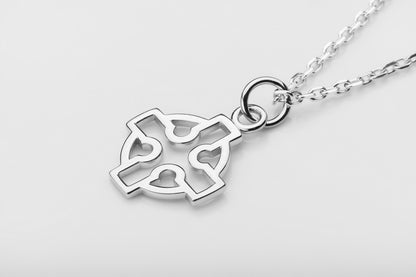vkngjewelry Pendant Handmade Silver Celtic Cross Pendant