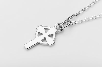 vkngjewelry Pendant Handmade Silver Celtic Cross Pendant V2