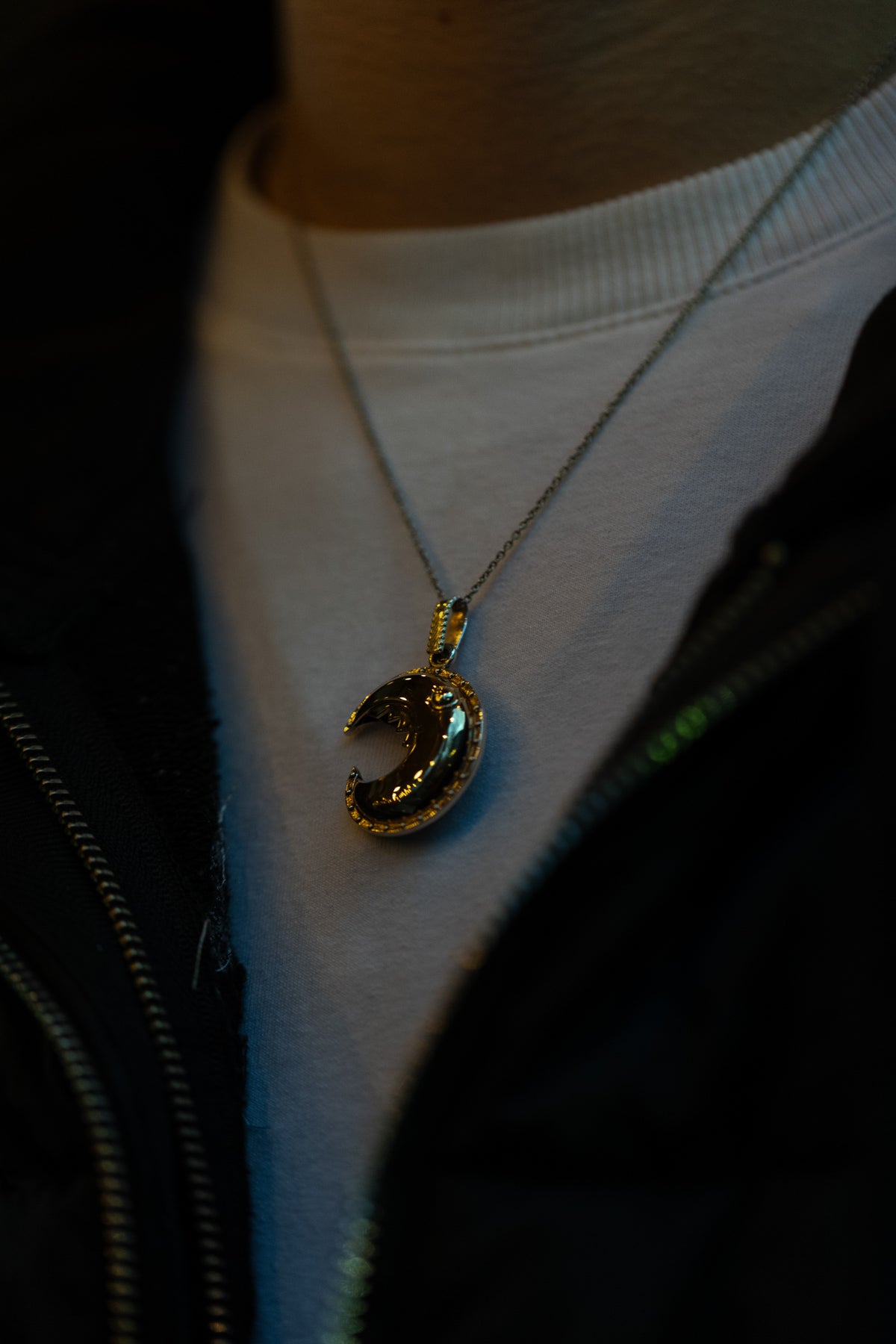 vkngjewelry Pendant Handcrafted Head of the Scheldt Silver Pendant