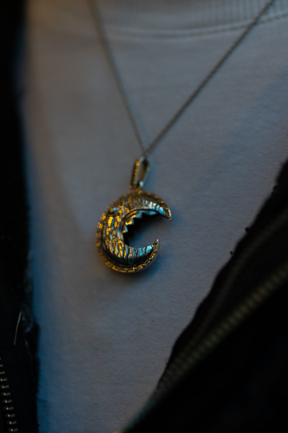 vkngjewelry Pendant Handcrafted Head of the Scheldt Silver Pendant