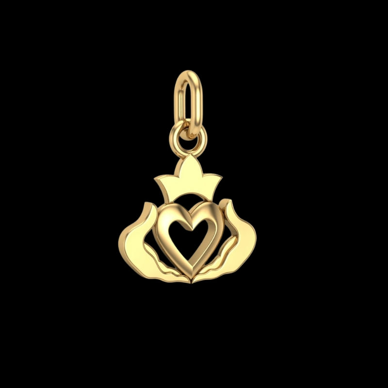 vkngjewelry pendentif Heart Of Freyja - Viking Goddess Love Pendant V2