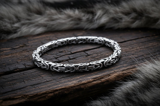 vkngjewelry Bracelet Massive Byzantium Link Bracelet