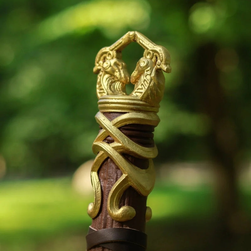 vkngjewelry marteau Hand-Forged  Mjolnir Hammer Steel Version 26.45lb Glow-In-The-Dark Runes