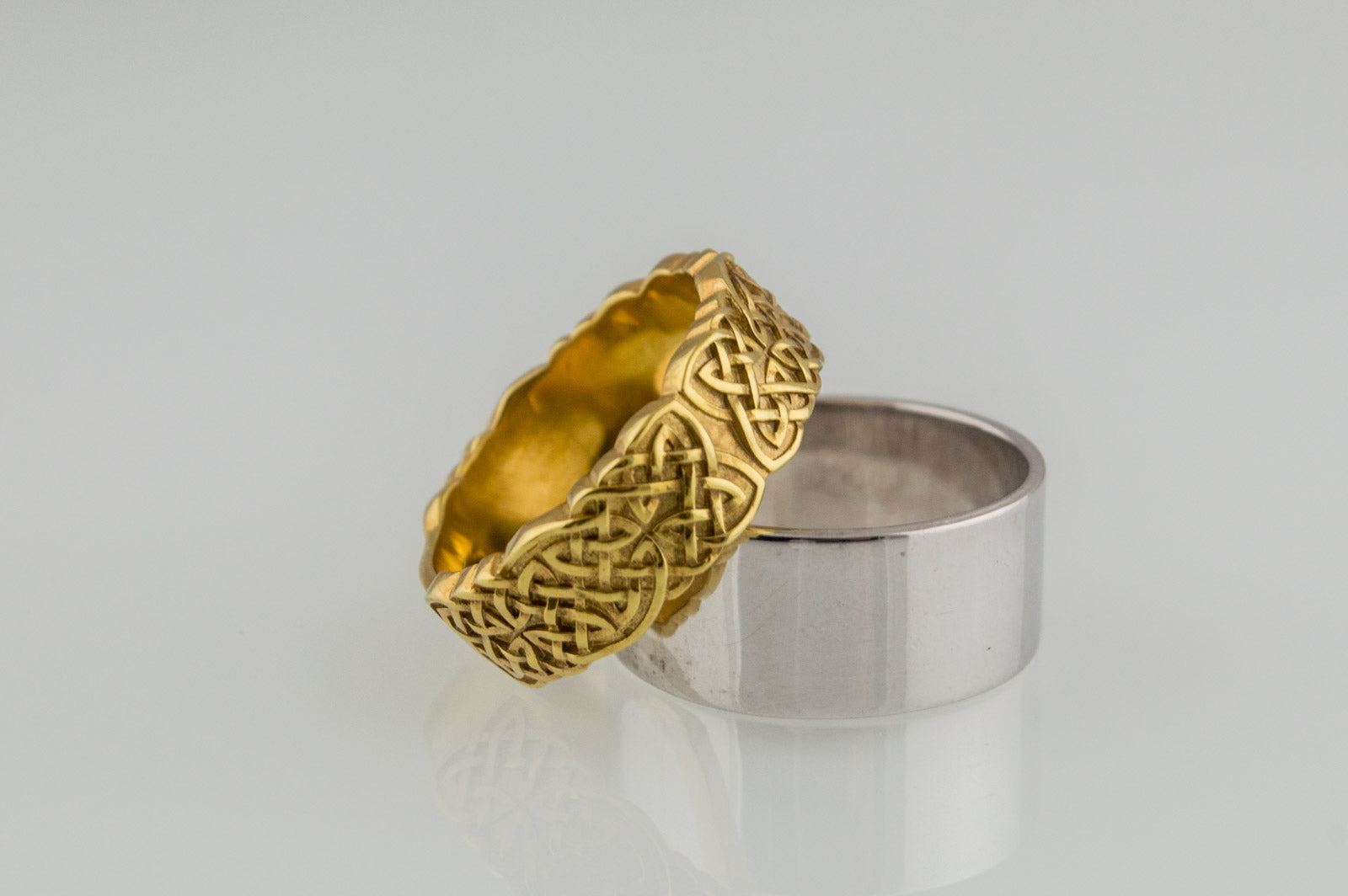 vkngjewelry Ring Handcrafted Norse Ornament Gold Ring