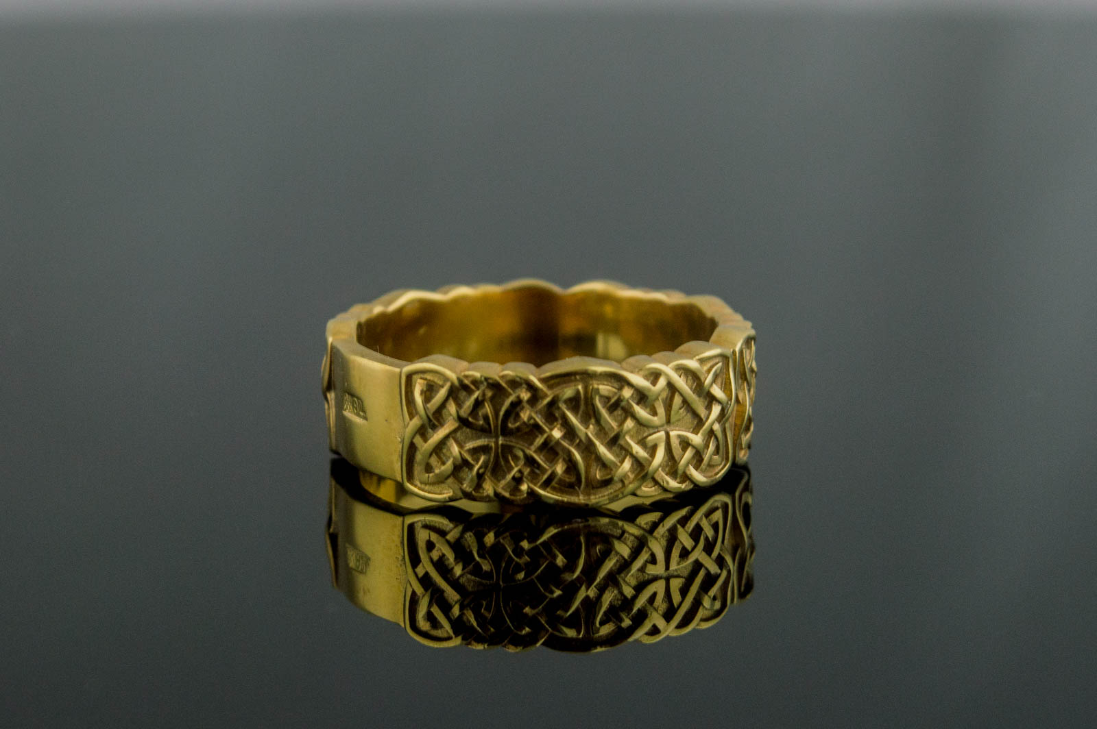 vkngjewelry Ring Handcrafted Norse Ornament Gold Ring