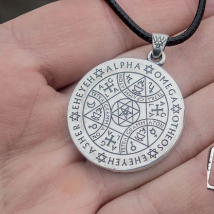 vkngjewelry Pendant Handcrafted Occult Necklace Sterling Silver Handmade Jewelry