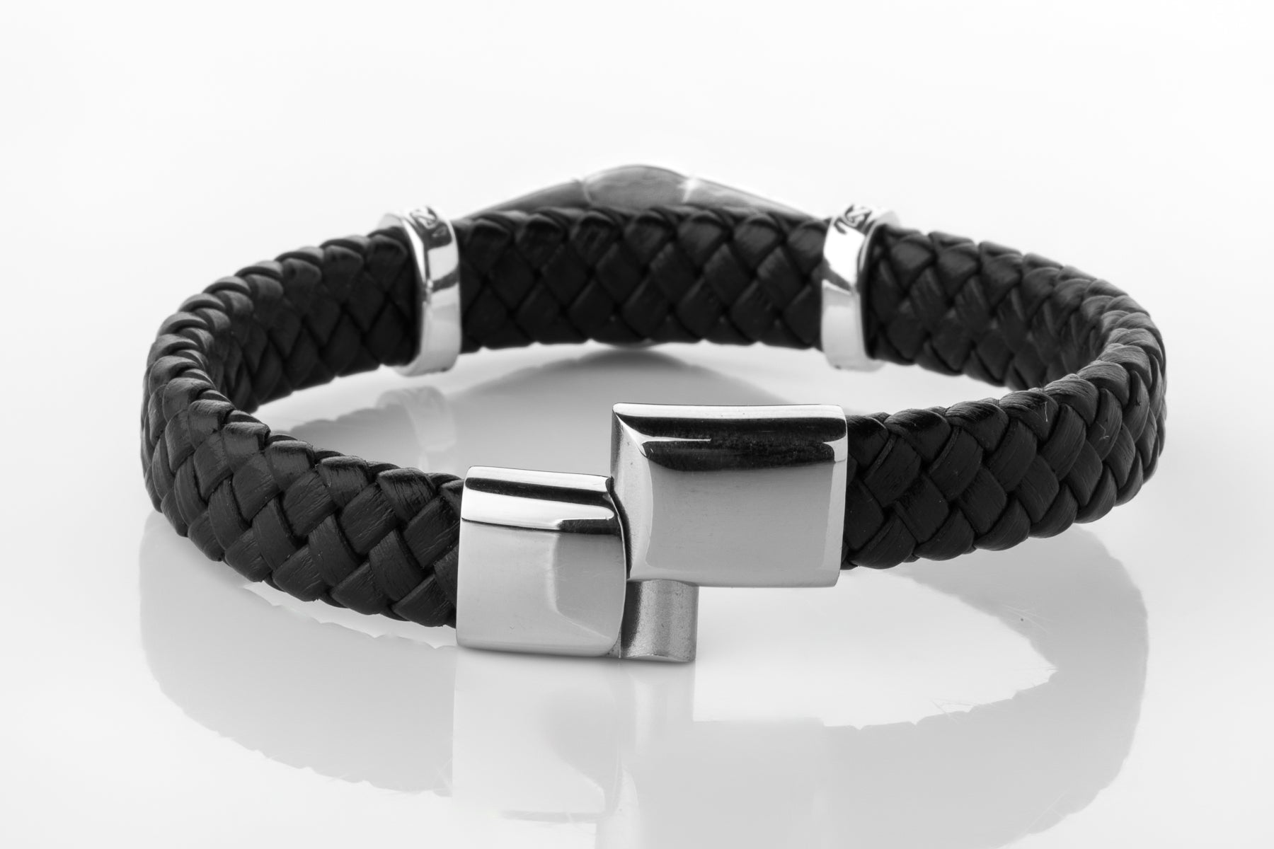 vkngjewelry Arm Ring Path of the North Leather Bracelet