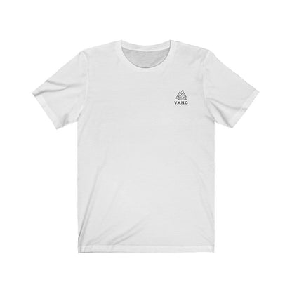 Printify T-Shirt V.K.N.G™ Tyr vs Fenrir Tshirt (Logo + Back)