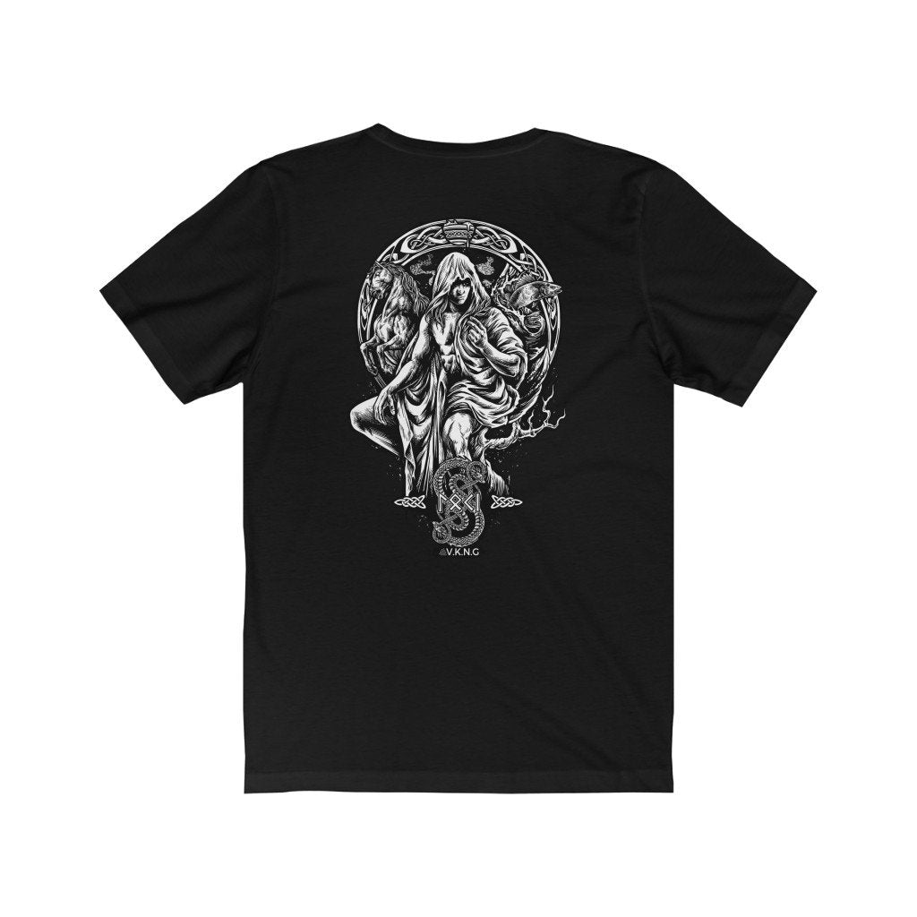 Printify T-Shirt V.K.N.G™ Loki T-shirt (Logo + Back)