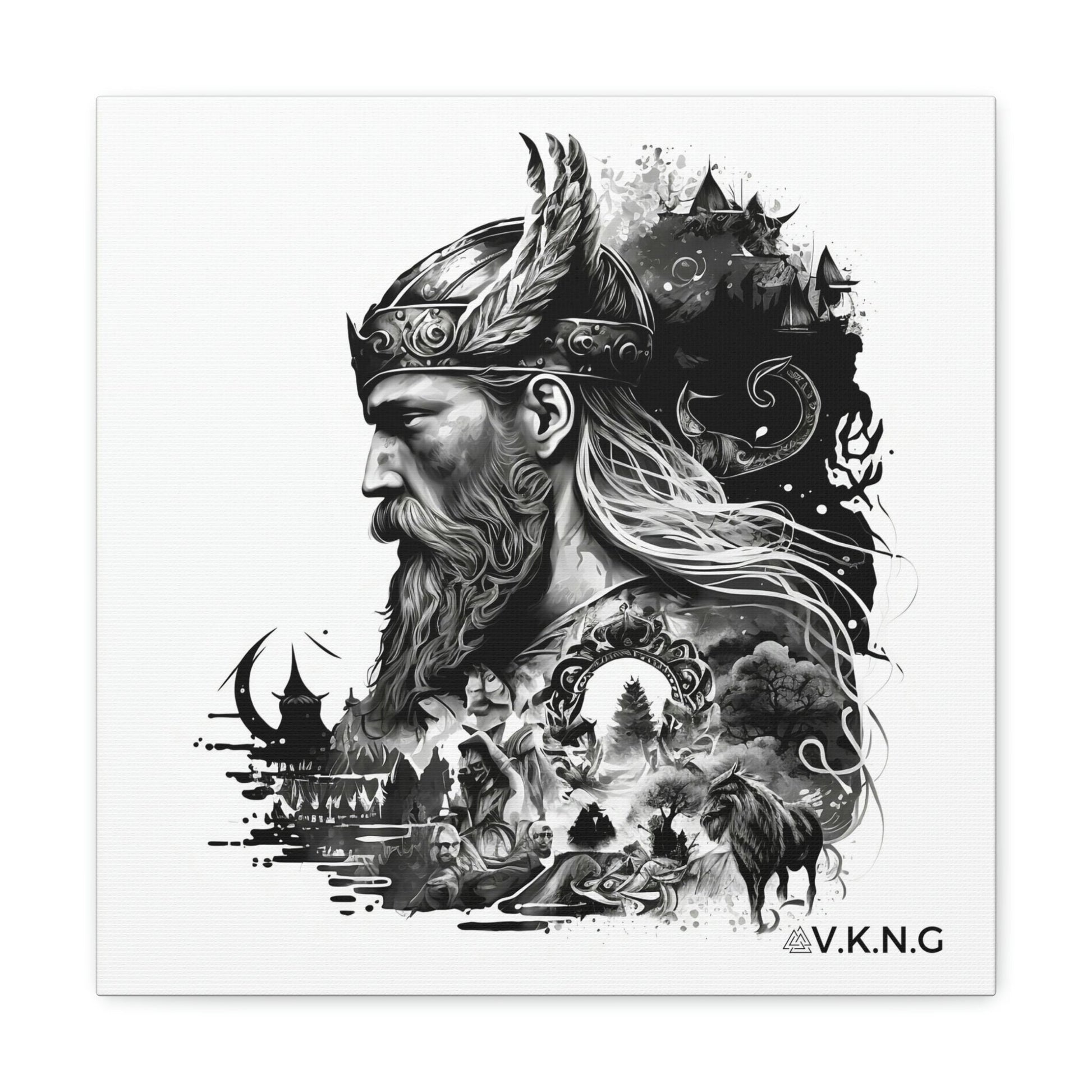 Printify Canvas Canva 1:1 Viking V1