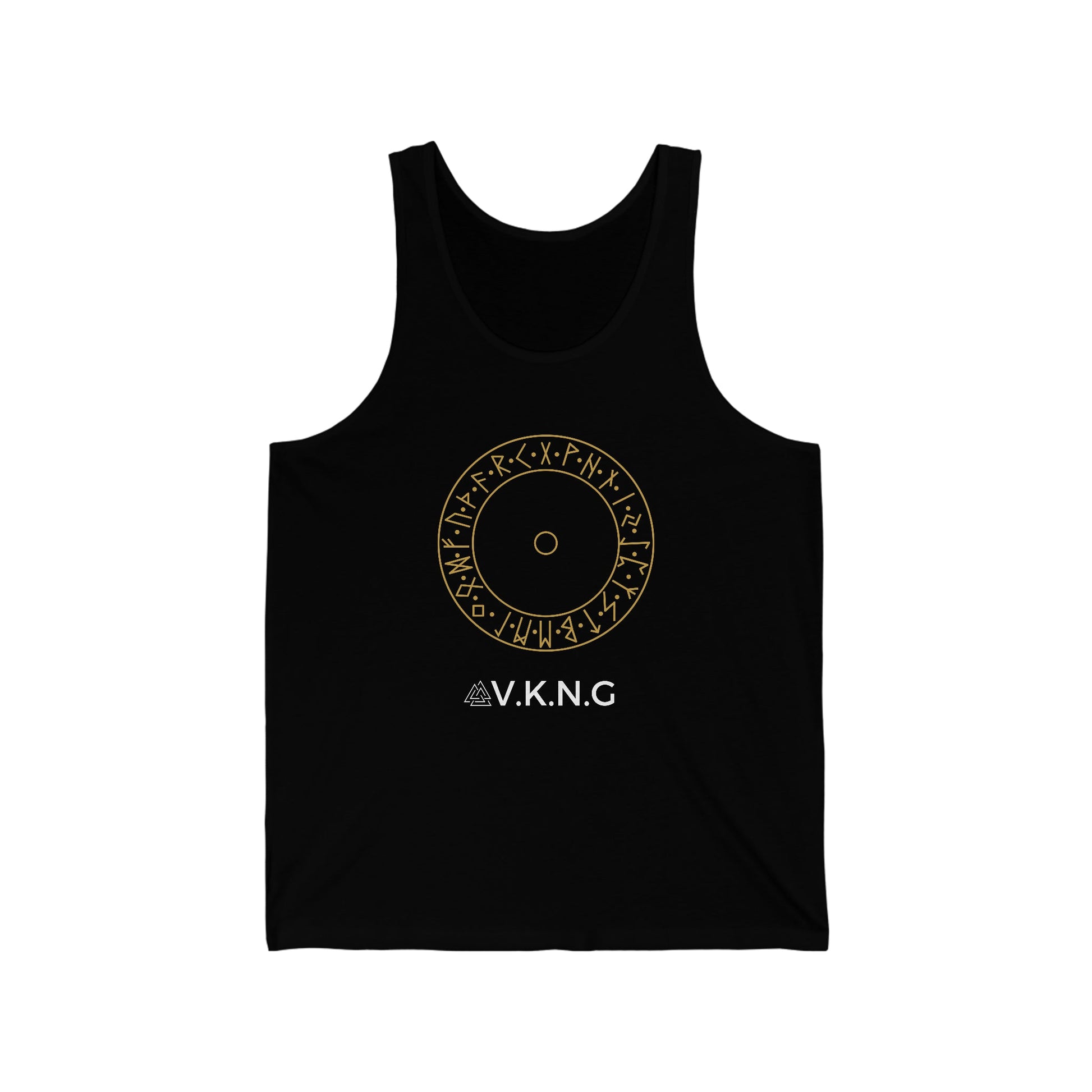 Printify Tank Top Runic Shield V.K.N.G™  Tank top