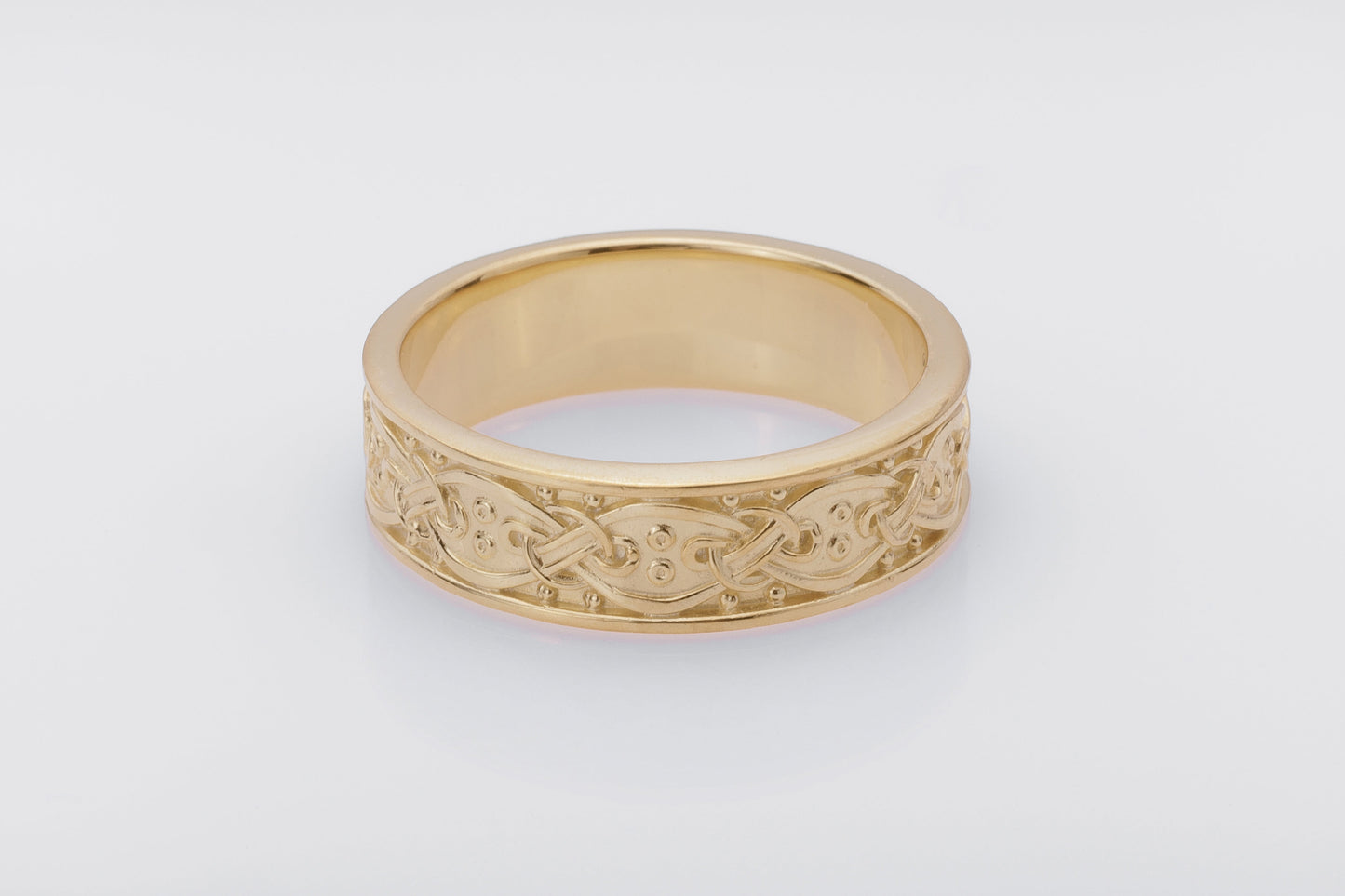 vkngjewelry Ring Handcrafted  Scandinavian Ornament Gold Ring