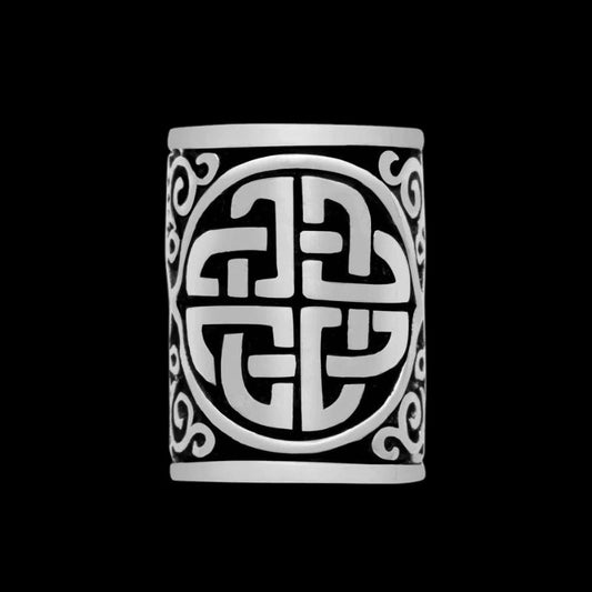 24 Viking Beads Runes Elder Futhark 316L