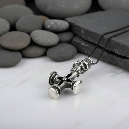 vkngjewelry Pendant Handcrafted Vargkors Silver Pendant