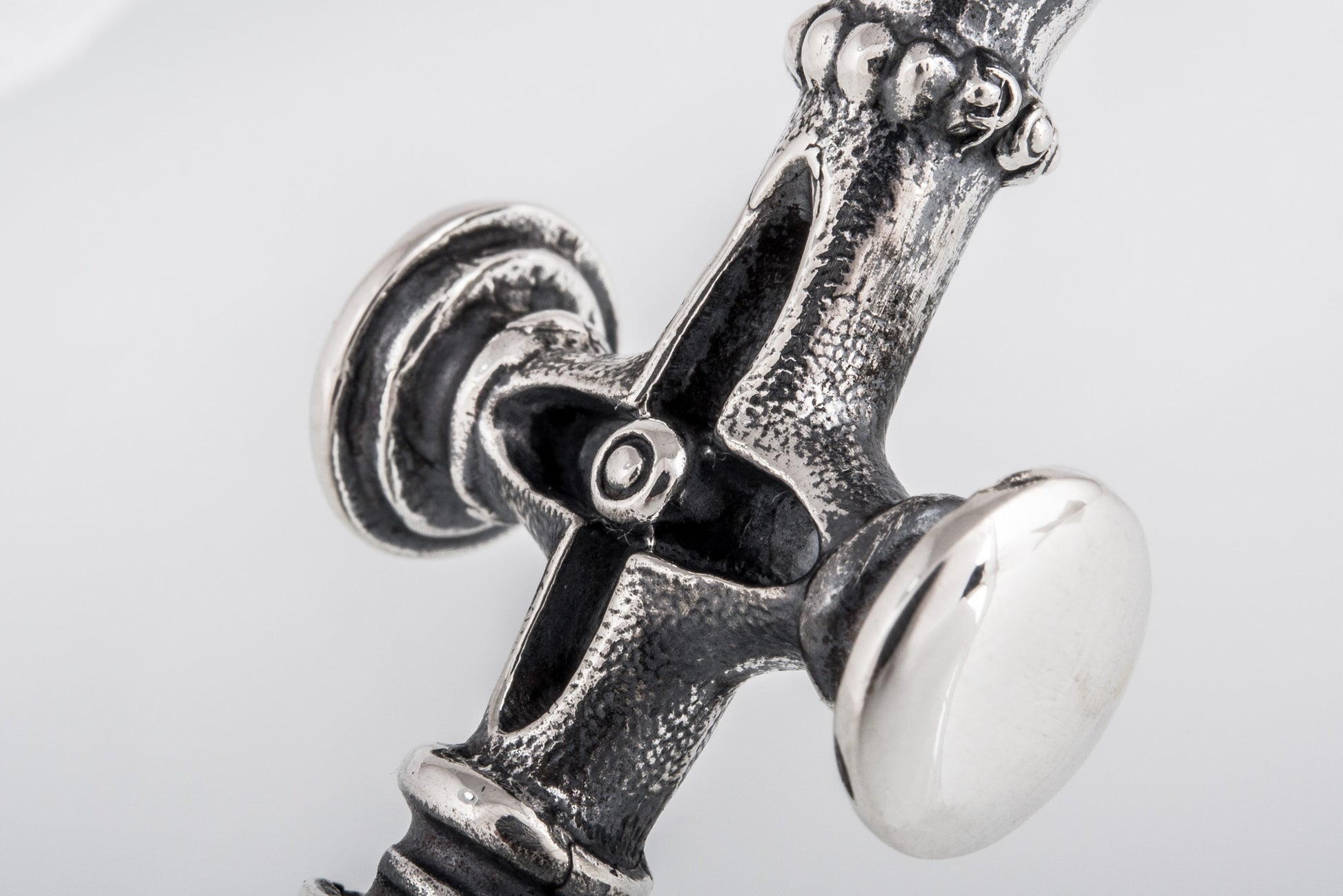vkngjewelry Pendant Handcrafted Vargkors Silver Pendant