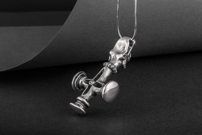 vkngjewelry Pendant Handcrafted Vargkors Silver Pendant