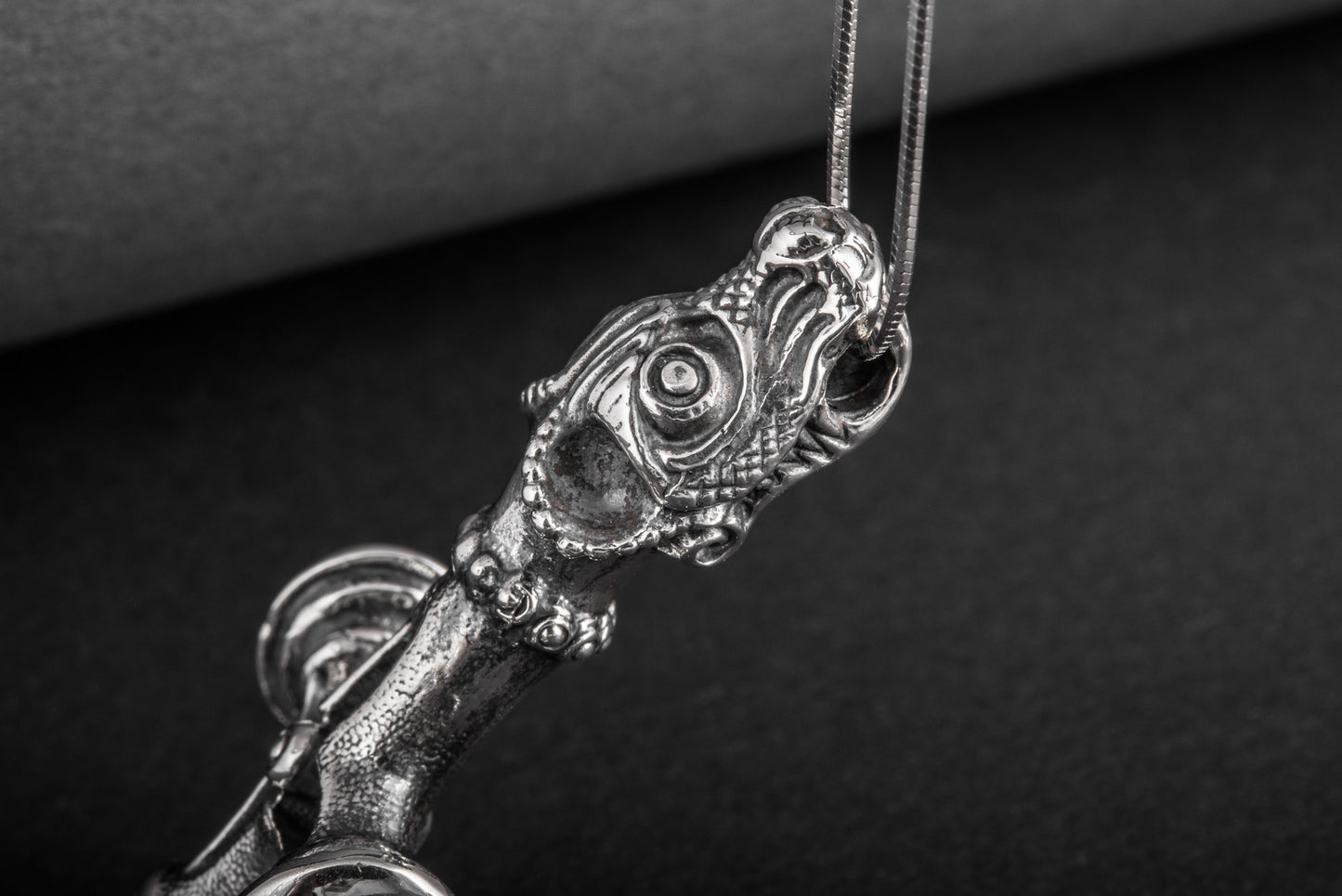 vkngjewelry Pendant Handcrafted Vargkors Silver Pendant