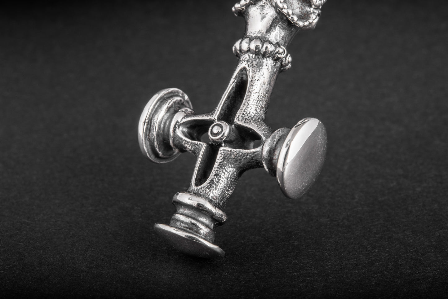 vkngjewelry Pendant Handcrafted Vargkors Silver Pendant