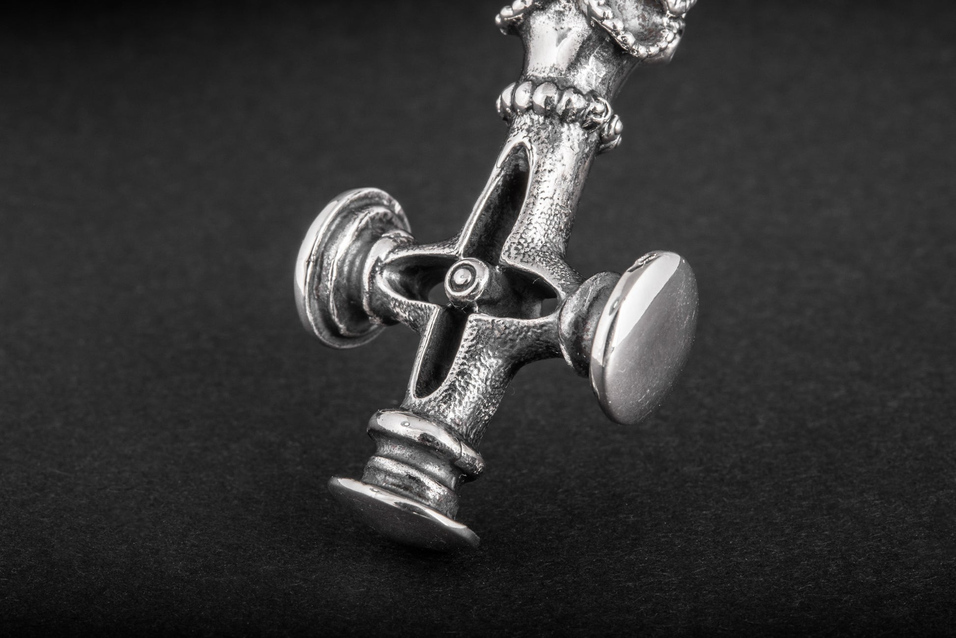 vkngjewelry Pendant Handcrafted Vargkors Silver Pendant