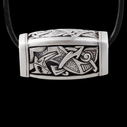 vkngjewelry Pendant Silver Viking Bead Pendant