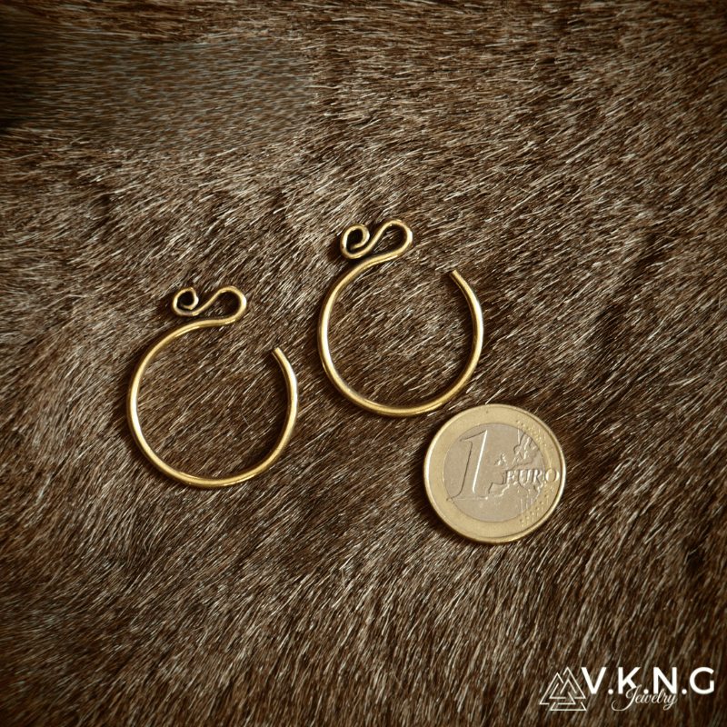 vkngjewelry boucle d'oreilles Slavic Simple "Temple" Earrings