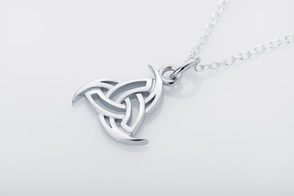 vkngjewelry Pendant Handcrafted Slim Odin's Horns Silver pendant