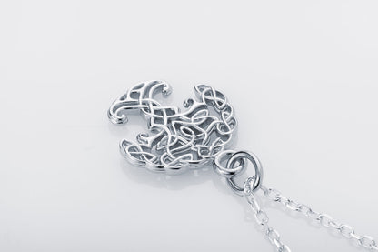 vkngjewelry Pendant Handcrafted Mini Yggdrasil Silver Pendant