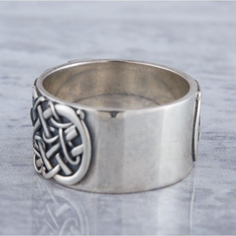 vkngjewelry Bagues Sowelu Rune Scandinavian Ornament Sterling Silver Ring