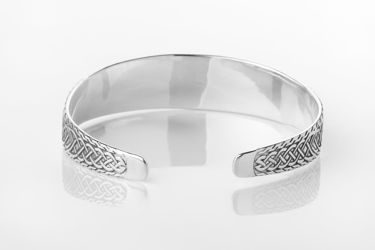 vkngjewelry Arm Ring Sterling Silver Hati and Sköll Arm Ring
