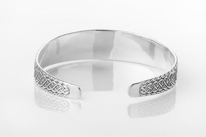 vkngjewelry Arm Ring Sterling Silver Hati and Sköll Arm Ring