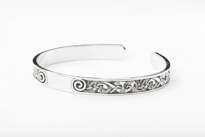vkngjewelry Arm Ring Sterling Silver Viking Norse Ornament Arm Ring