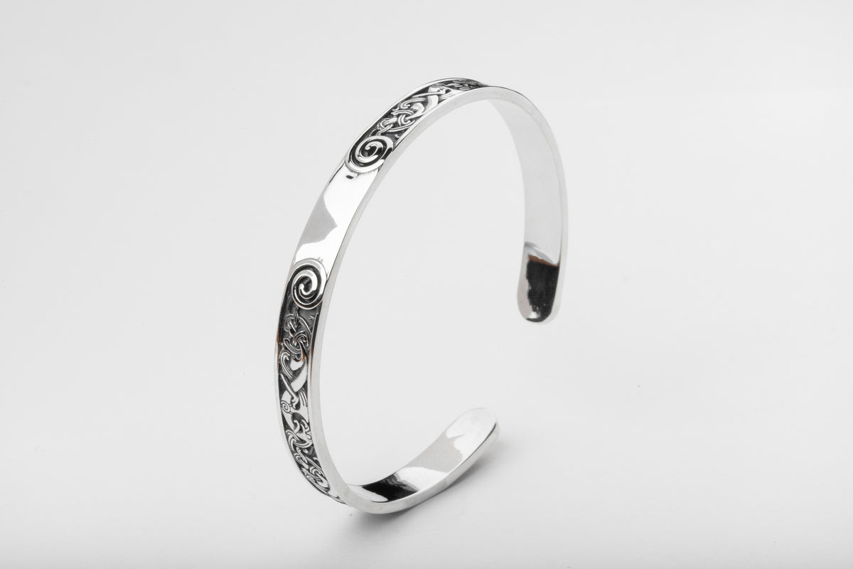 vkngjewelry Arm Ring Sterling Silver Viking Norse Ornament Arm Ring
