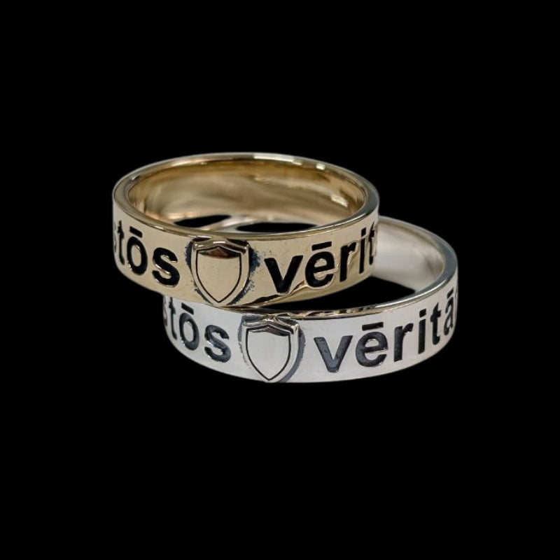 vkngjewelry Bagues Handcrafted The Ring of the Noble One – Guardian of Truth