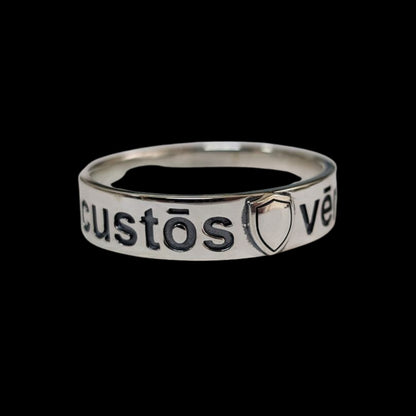 vkngjewelry Bagues Handcrafted The Ring of the Noble One – Guardian of Truth